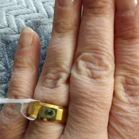 Nwt Men's Stainless Steel Titanium Batman ring - Picture 5 of 6